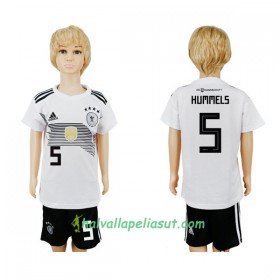 Jalkapallo Pelipaidat Saksa Hummels 5 Lasten World Cup 2018 Kotipaita